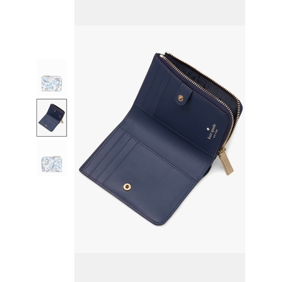 Madison Vase Floral Small L Zip Wallet - Picture 3 of 5